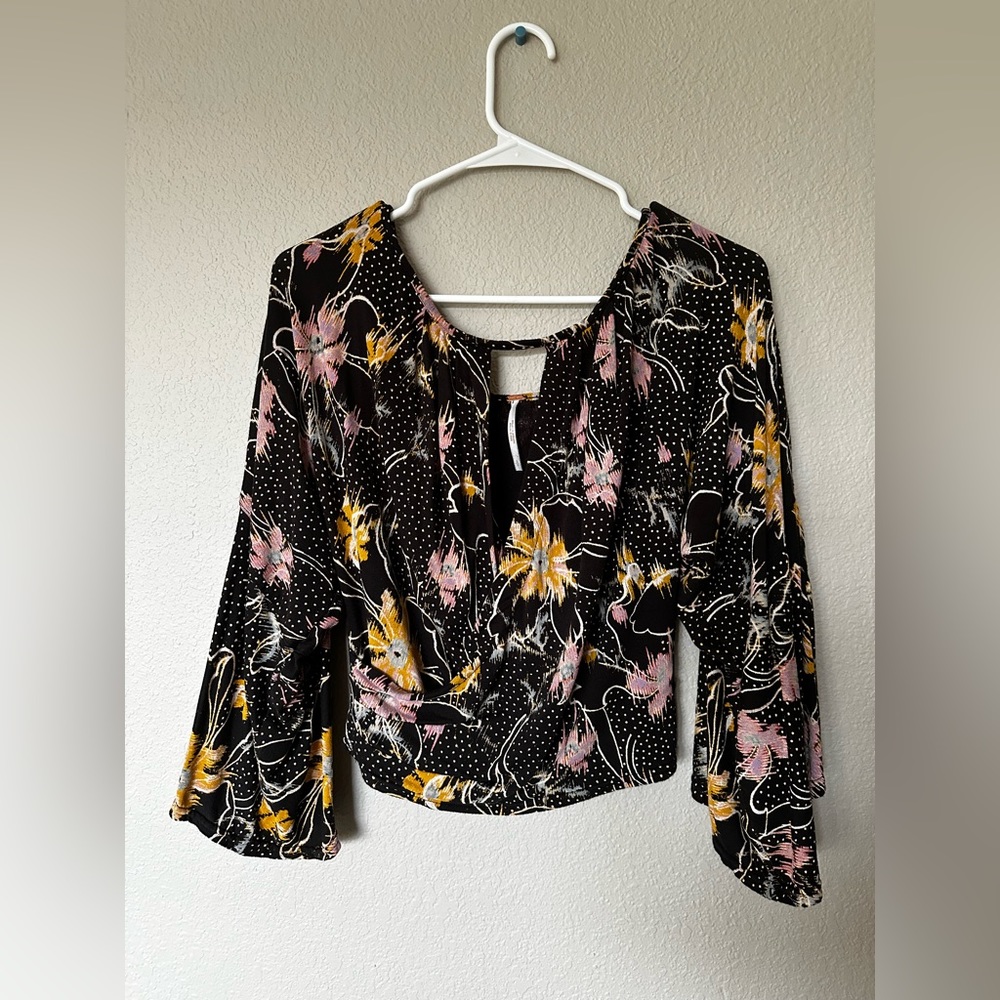 Free People Cropped Long Sleeve